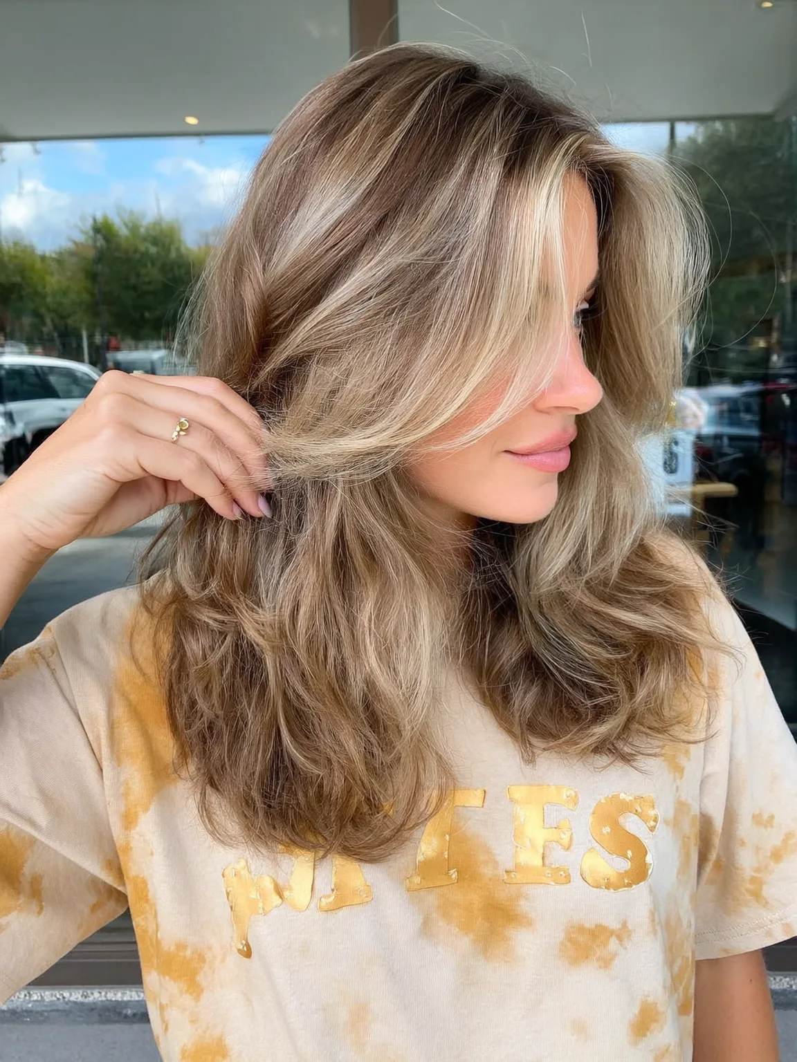 Silver Frost Pixie with Dark Undertones and Side-Swept Bangs